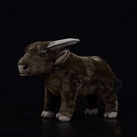 Household Fashion Buffalo Shaped Plush Toy Doll