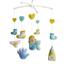 Adorable Hanging Toy, Crib Mobile, Bed Bell, Handmade Baby Room Decor, Colorful