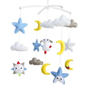 [Happy Forever] Handmade Toys, Rotatable Crib Mobile, Super Cute Decor