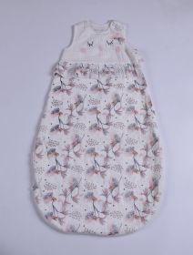 Baby Color Cotton Soft Sleeping Bag (Option: Sleeping swan-0to6M)