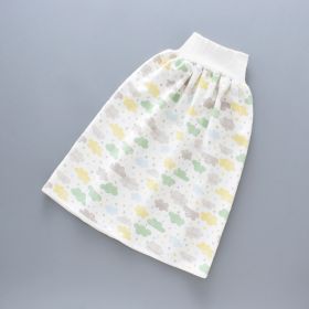 Baby leak-proof bed wetting skirt (Option: Cloud-Skirt-M)