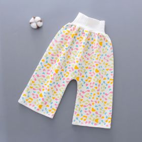 Baby leak-proof bed wetting skirt (Option: Music-Pants-M)