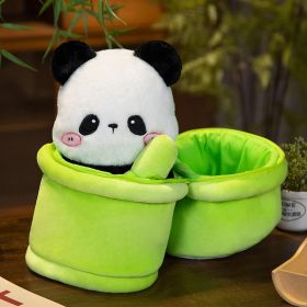 Bear Youcheng Bamboo Cute Backpack Plush Toy (Option: Panda Bamboo 045kgs-Panda 30CM)