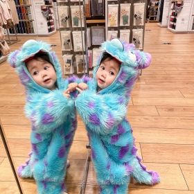 New Cute Baby Animal Jumpsuit (Option: Picture Color-90cm)