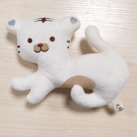 Cute Doll Bear Doll Sleeping Comfort (Option: Milky White Tiger 2-25cm)