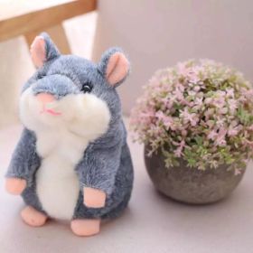 Voice Recording Electric Hamster Toy (Option: New Material Rat Gray-Hamster)