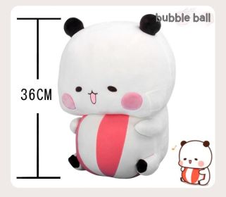 Anime Peripheral Pillow Cartoon Plush Cushion (Option: Ball Holding-36cm)