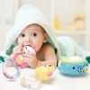 Baby Musical Crib Bed Bell Rotating Mobile Star Projection Nursery Light Baby Rattle Toy